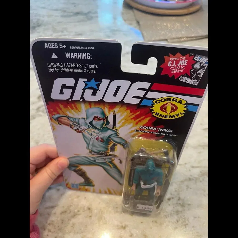 HASBRO G.I. JOE 25th Anniversary Cobra Ninja Viper Action Figure NEW MOC‎